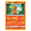 Charmander 001/070 Pokémon single card from Dragon Majesty