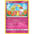 Comfey 93/145 Holo Rare Pokémon single card from Sun and Moon Guardians Rising