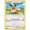 Eevee 013/015 Pokémon single card from McDonald's Dragon Discovery promo set