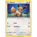 Eevee 130/185 Pokémon single card from Sword and Shield Vivid Voltage