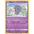 Espurr 060/163 Pokémon single card from Sword and Shield Battle Styles
