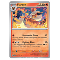 Flareon 013/131 Holo Pokémon single card from Prismatic Evolutions