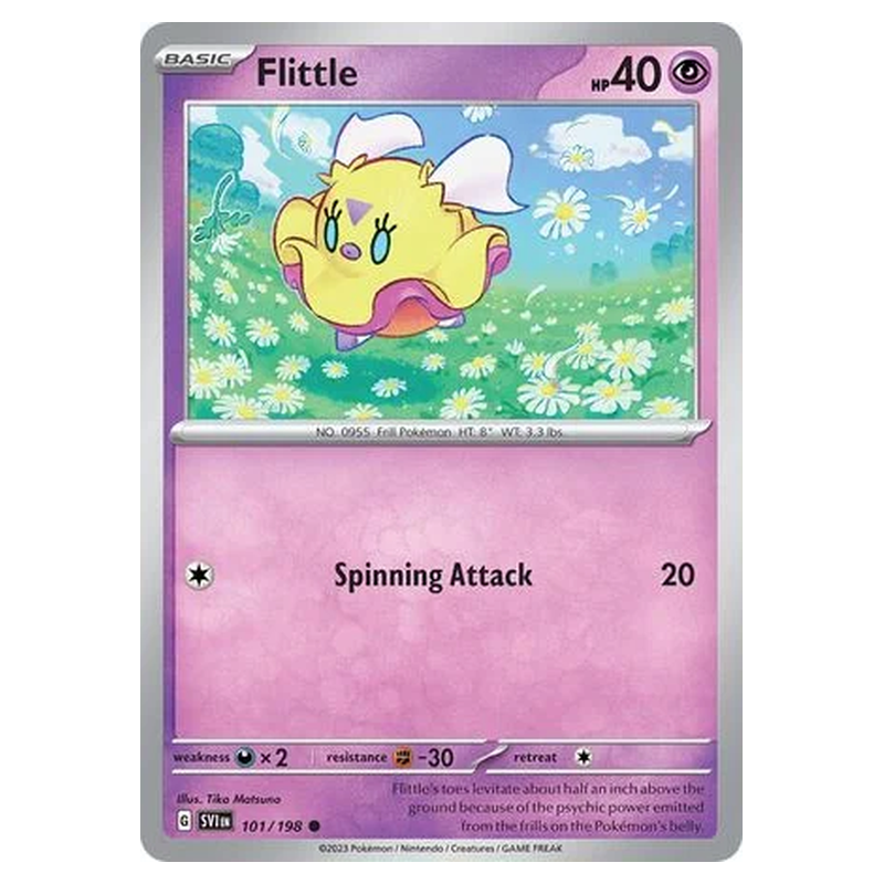 Flittle 101/198 Pokémon single card from Scarlet and Violet