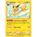 Jolteon 047/185 Pokémon single card from Sword and Shield Vivid Voltage