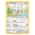 Minccino 145/202 Pokémon single card from Sword and Shield