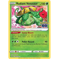 Radiant Venusaur 004/078 Radiant Rare Pokémon single card from Pokémon GO