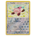 Stufful 110/147 Reverse Holo Pokémon single card from Burning Shadows