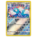 Swablu 057/070 Reverse Holo Pokémon single card from Dragon Majesty