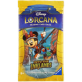 Sealed Japanese Disney Lorcana Into the Inklands booster pack, English card artwork shown for illustration