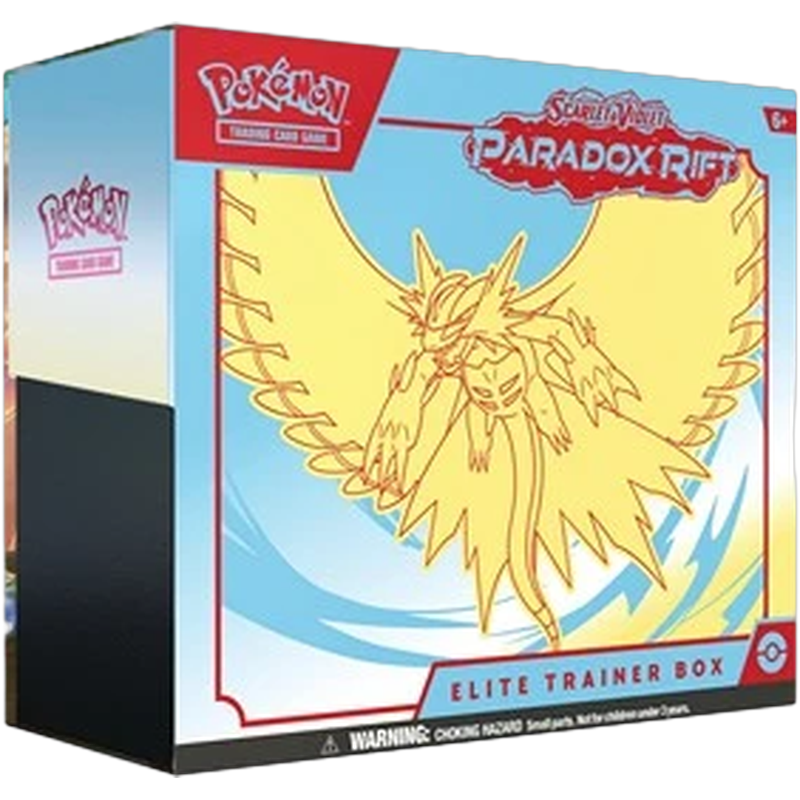 Sealed English Scarlet & Violet Paradox Rift Elite Trainer Box