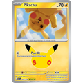 Pikachu 026/128 Pokémon single card from 30th Celebration, Mint condition