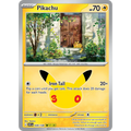 Pikachu 039/128 Pokémon single card from 30th Celebration, Mint condition