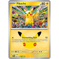Pikachu 040/128 Pokémon single card from 30th Celebration, Mint condition