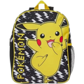 Pokémon Lightning Bolt backpack featuring Pikachu, yellow trim, light-up feature