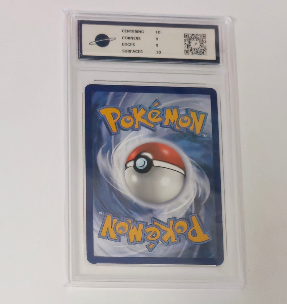 Graded Charmander 004/165 Scarlet and Violet 151 Pokémon Cosmos Holo card, RKT 9, sealed in protective slab