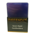 Defendit semi-rigid cardholders, pack of 50, for grading submission and card protection