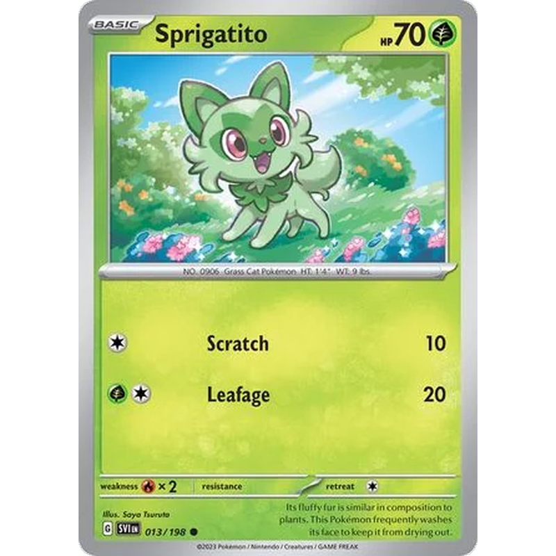 Sprigatito (013/198) - Scarlet & Violet